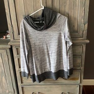 Cowl neck sweatshirt - lightweight
